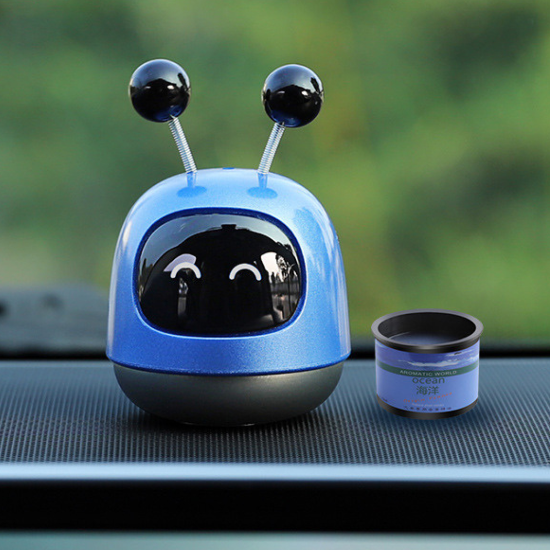 Mini Car Air Freshener with Long-Lasting Plant Fragrance