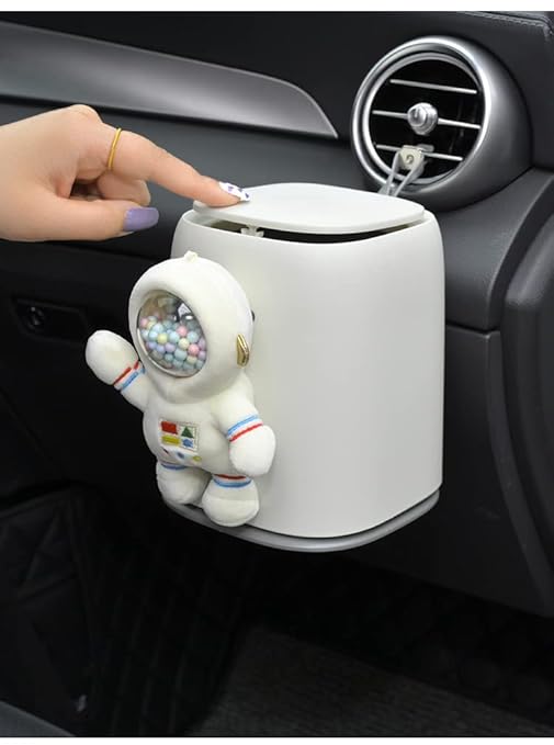 Cute Cartoon Multipurpose Portable Car Trash Can