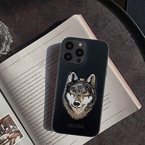 iPhone 14 Pro Max Santa Barbara Savanna Series Leather Case - Husky