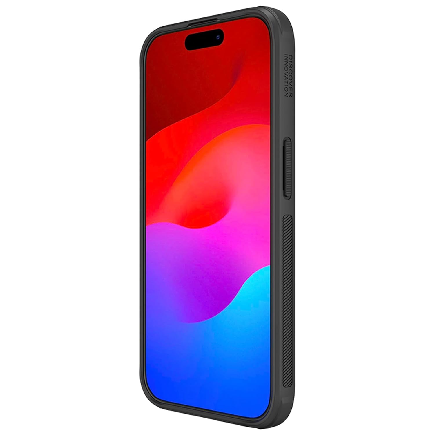 Nillkin Case for Apple iPhone 13 Pro Max (6.7" Inch) Super Frosted Shield Pro Hard Back Soft Border (PC + TPU) Shock Absorb Cover Raised Bezel Camera Protect PC without Logo Cut Black Color