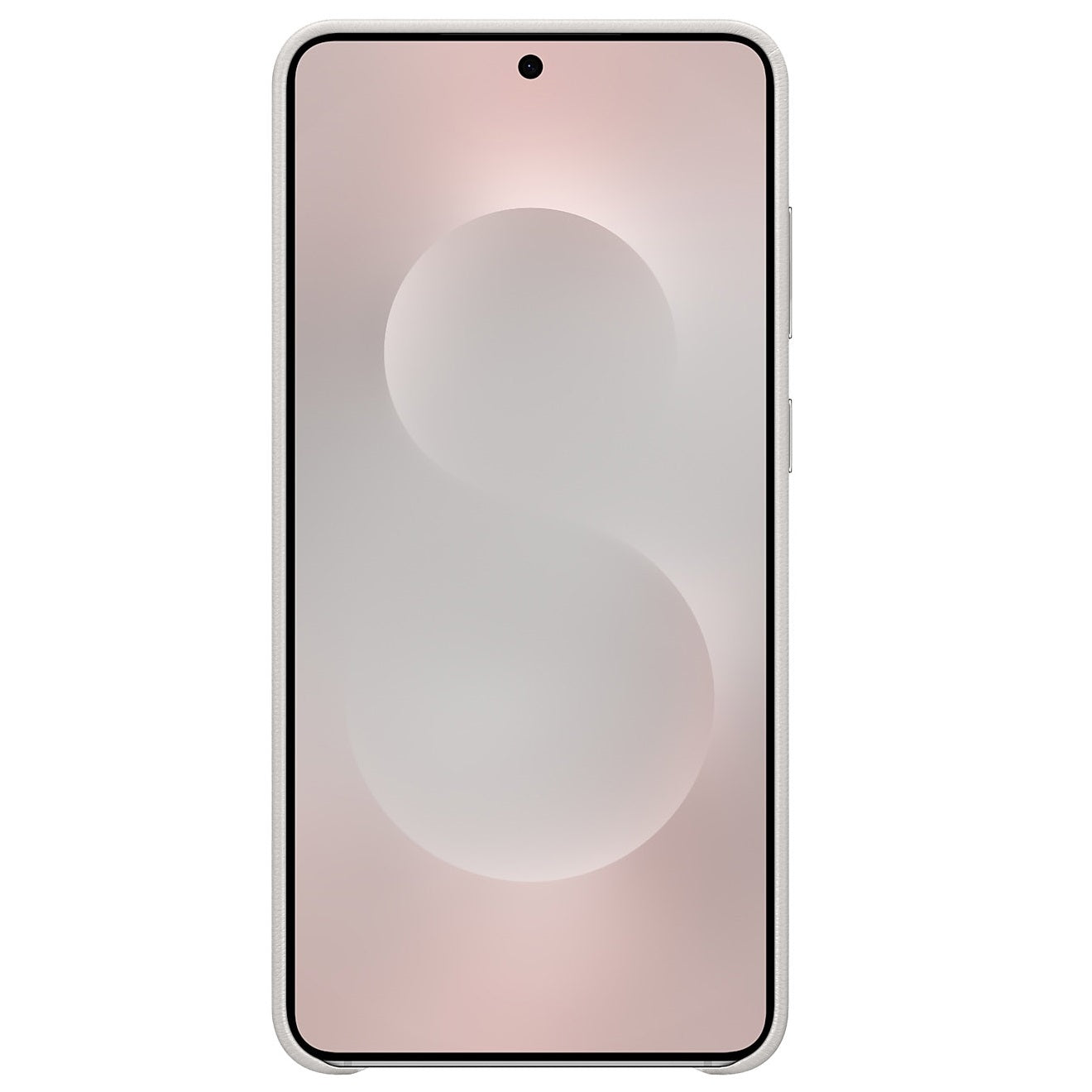 Samsung Galaxy S25 Edge Kindsuit Leather Back Cover Case - Titanium