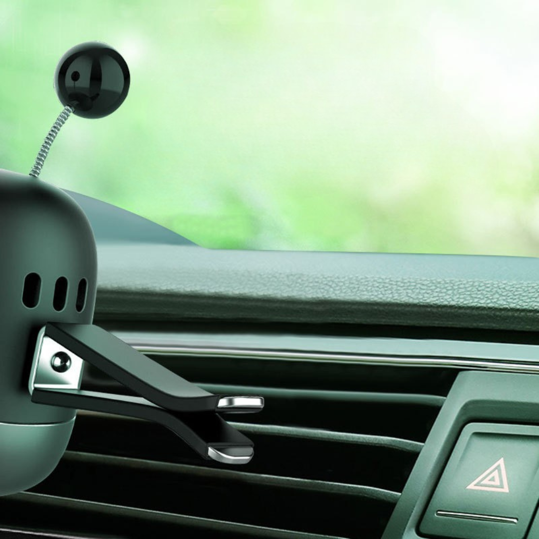 Mini Car Air Freshener with Long-Lasting Plant Fragrance