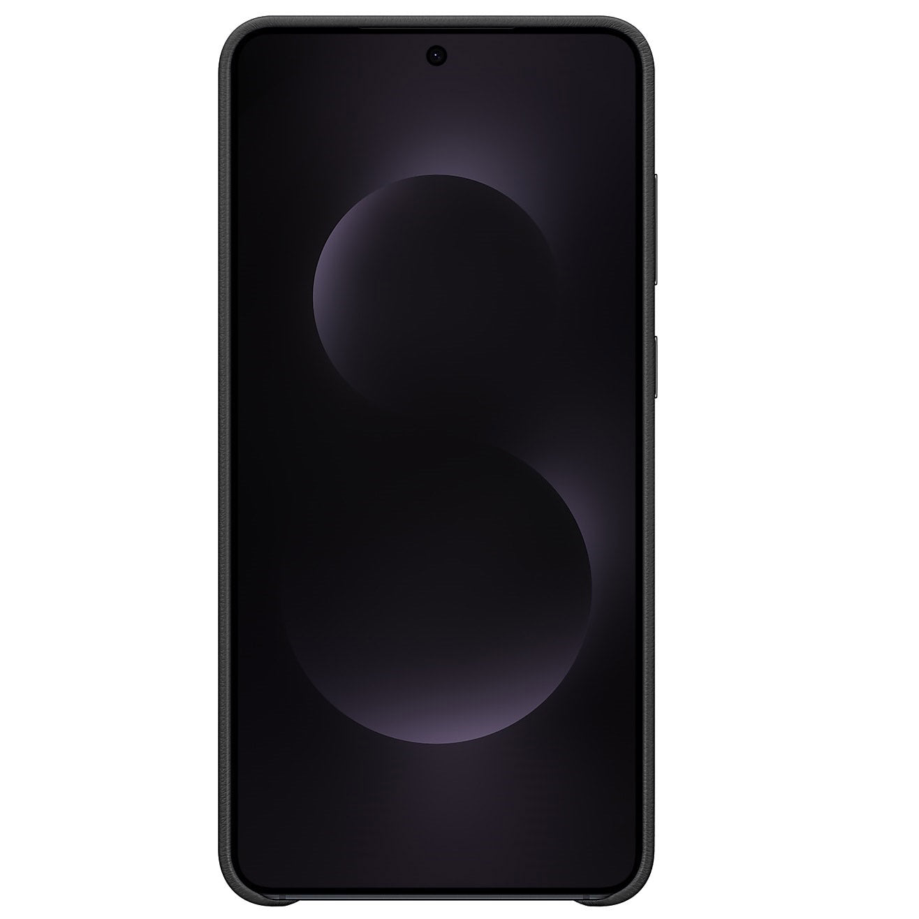 Samsung Galaxy S25 Edge Kindsuit Leather Back Cover Case - Black