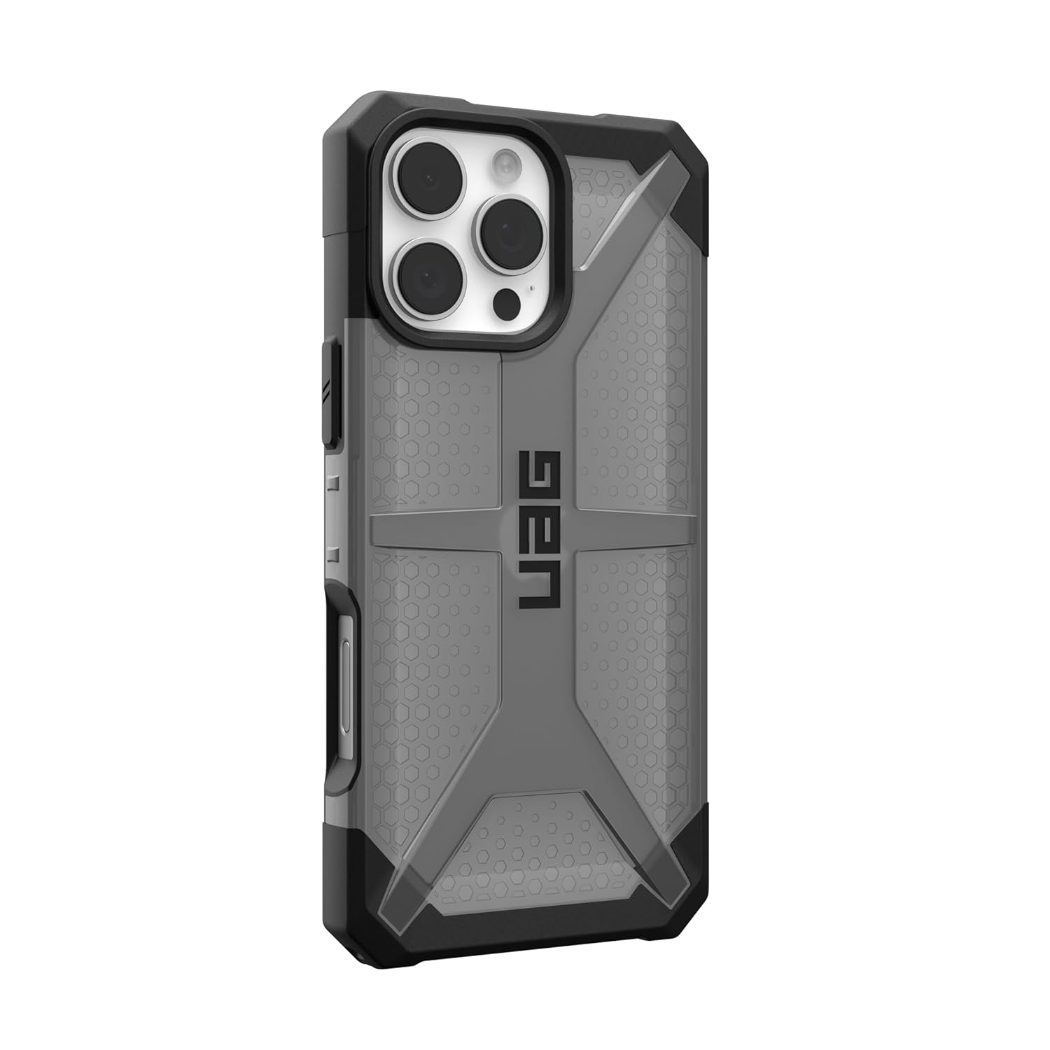 iPhone 16 UAG Case, Plasma Series Premium Rugged Protective Case - Ash