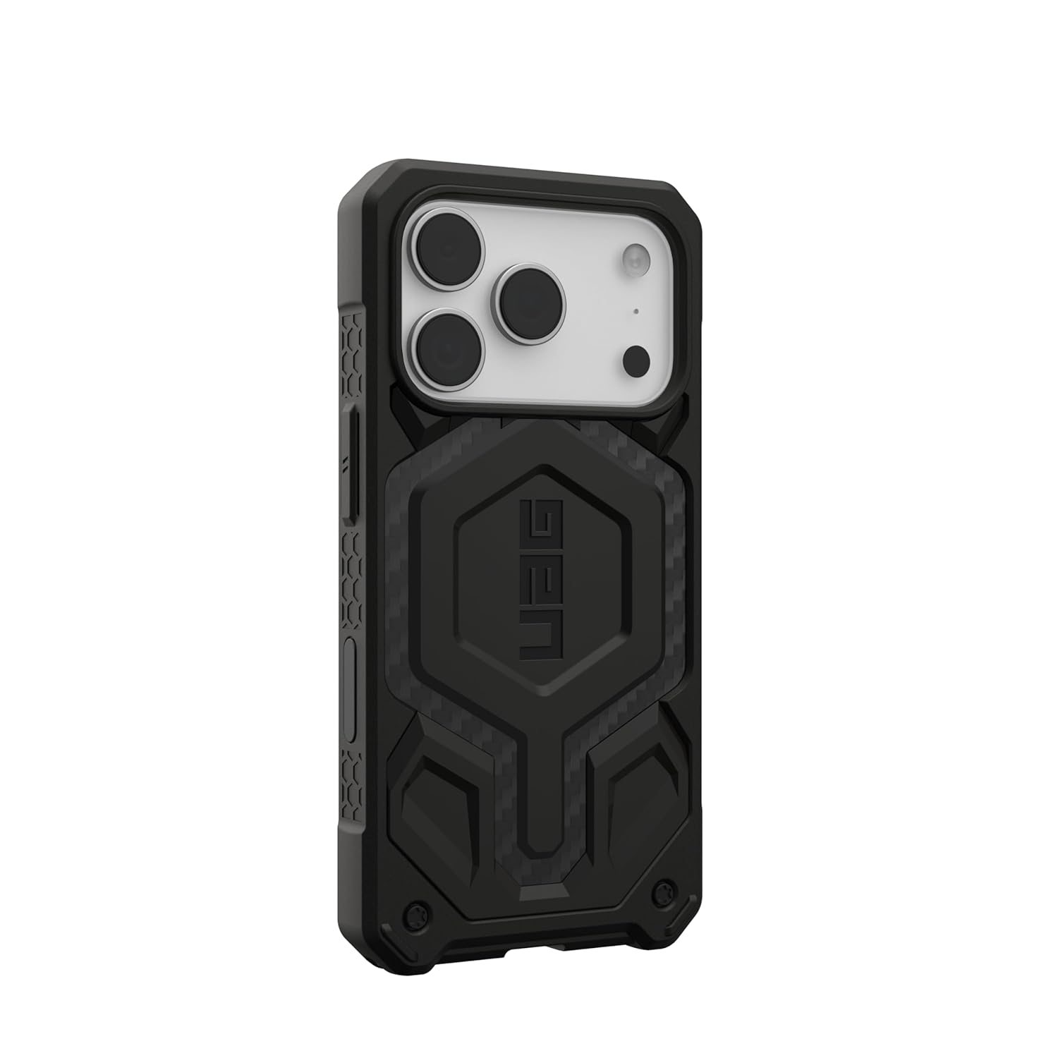iPhone 17 Pro Max UAG Case, Monarch Pro Series Rugged Armor Case with Magsafe - Black