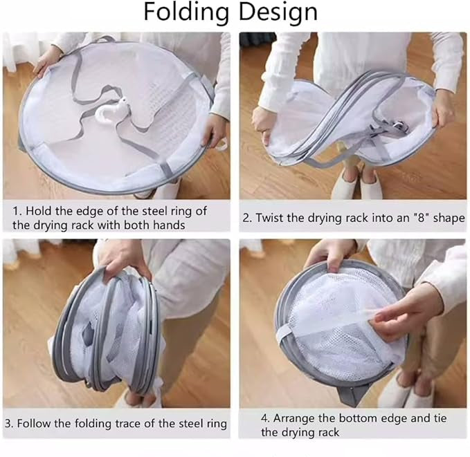 Multipurpose 3-Layer Drying Net for Vegetables and Herbs