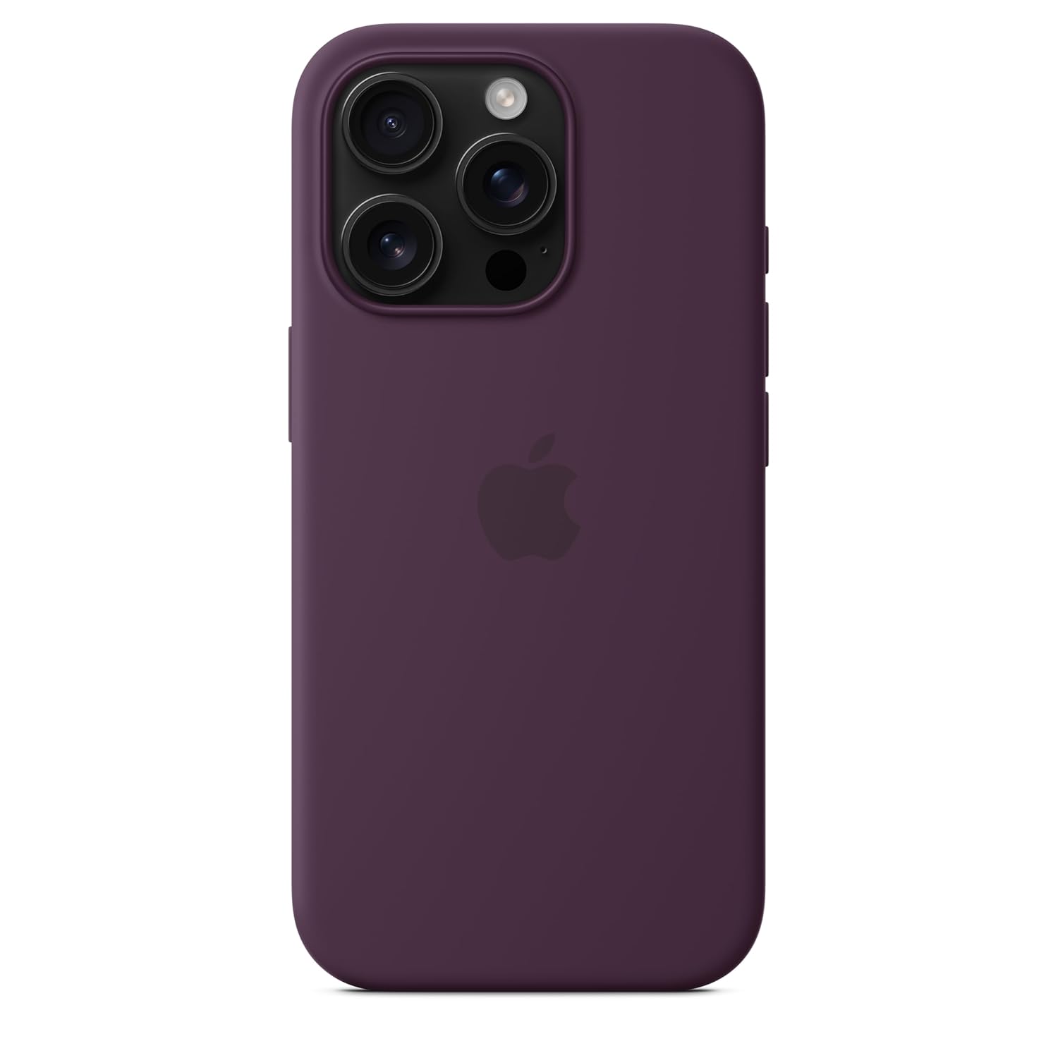 iPhone 16 Pro Max Silicon Case Magsafe New Camera Control Button - Plum