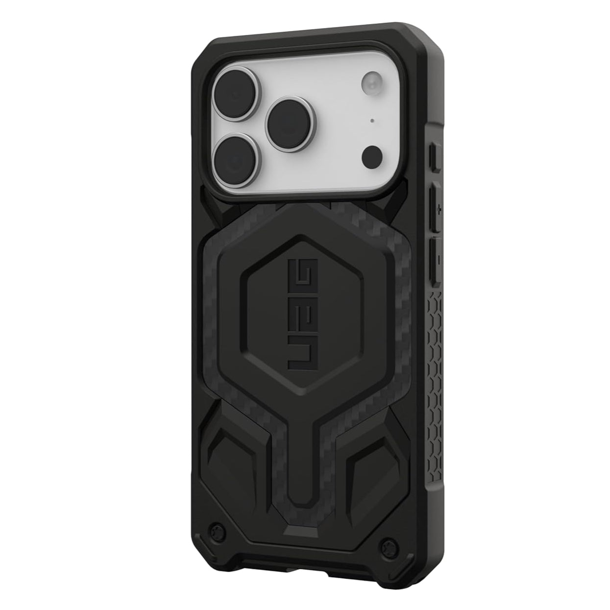 iPhone 17 Pro UAG Case, Monarch Pro Series Rugged Armor Case with Magsafe - Black