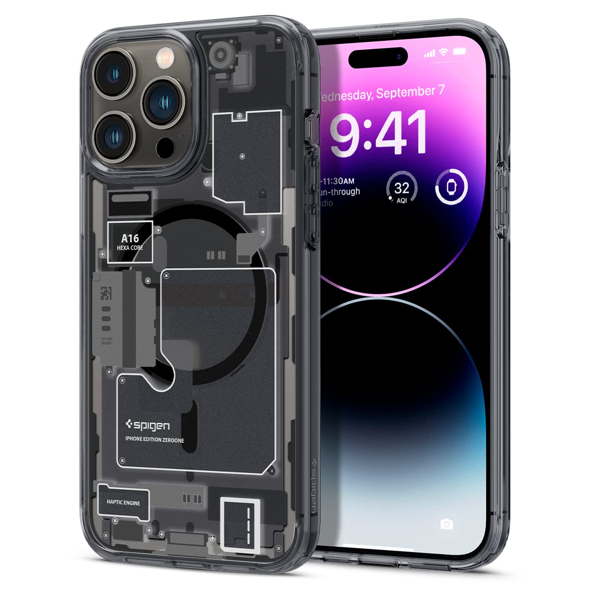 iPhone 15 Pro Ultra Hybrid Shockproof Case Case- Black