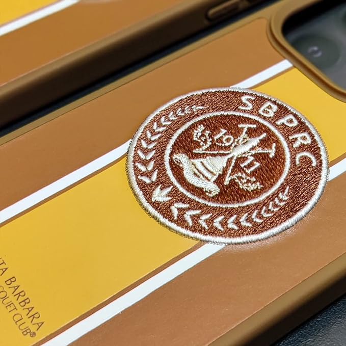 iPhone 14 Pro Max Santa Barbara Gareth Series Genuine Leather Case - Brown