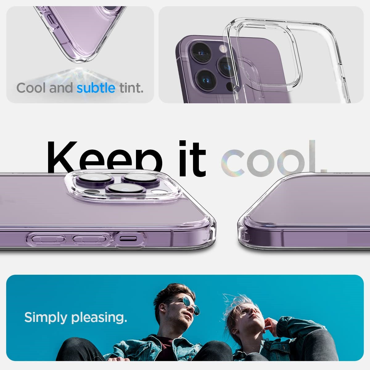 iPhone 14 Pro Hybrid Clear Shockproof Transparent Case