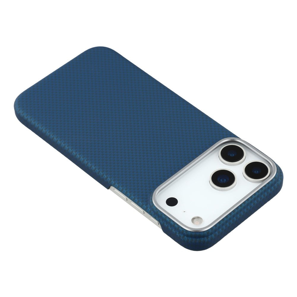 iPhone 17 Pro 0.8mm Ultra Slim Carbon Fiber Magnetic Cover with Magsafe - Blue