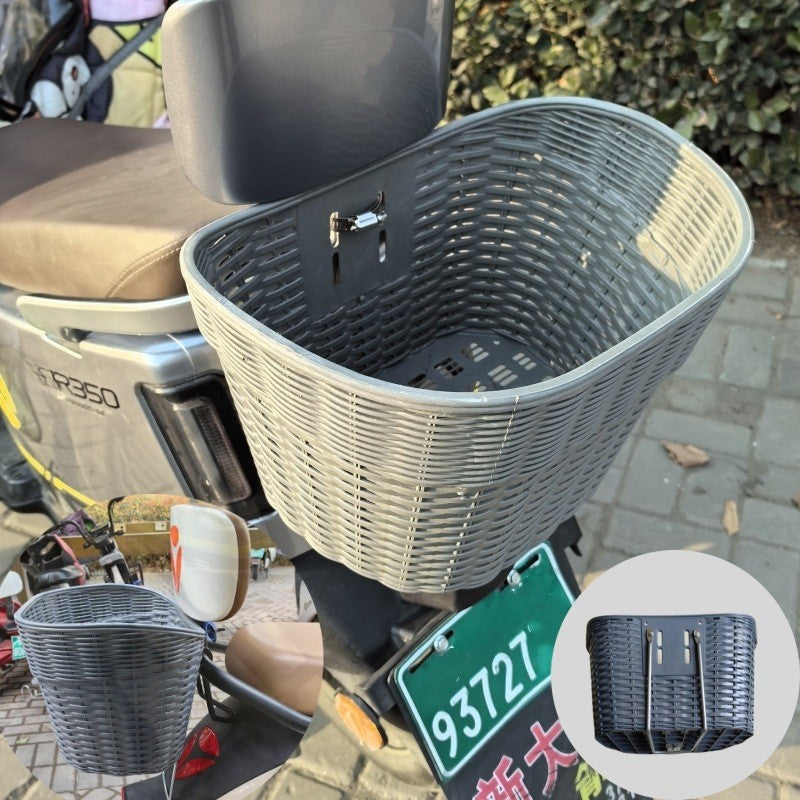 Multipurpose Rear Storage Basket for Two Wheelers