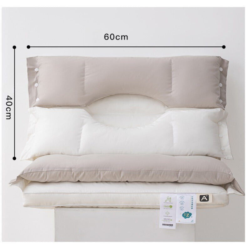 Multipurpose Cervical Pillow Comfortable Breathable Bed Pillow