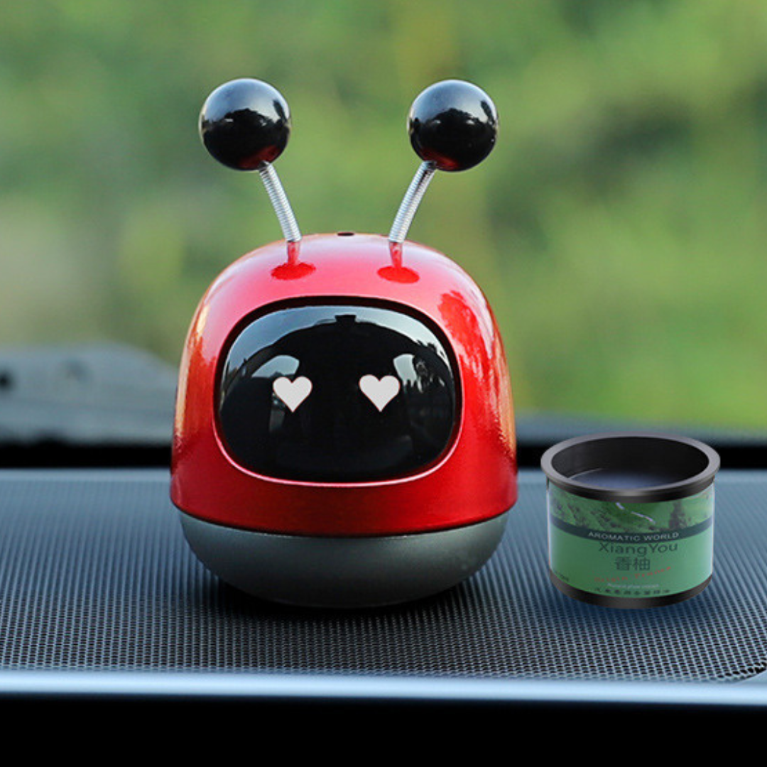 Mini Car Air Freshener with Long-Lasting Plant Fragrance
