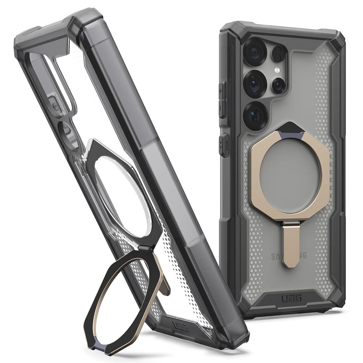 Samsung Galaxy S24 Ultra Plasma XTE Ruged Armor Case with MagSafe & Metal Kickstand