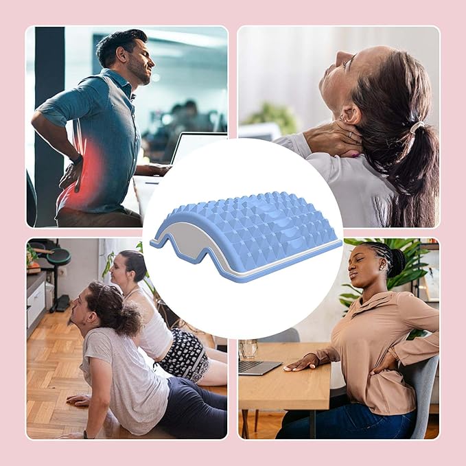 Portable Neck and Back Support with Lumbar Support