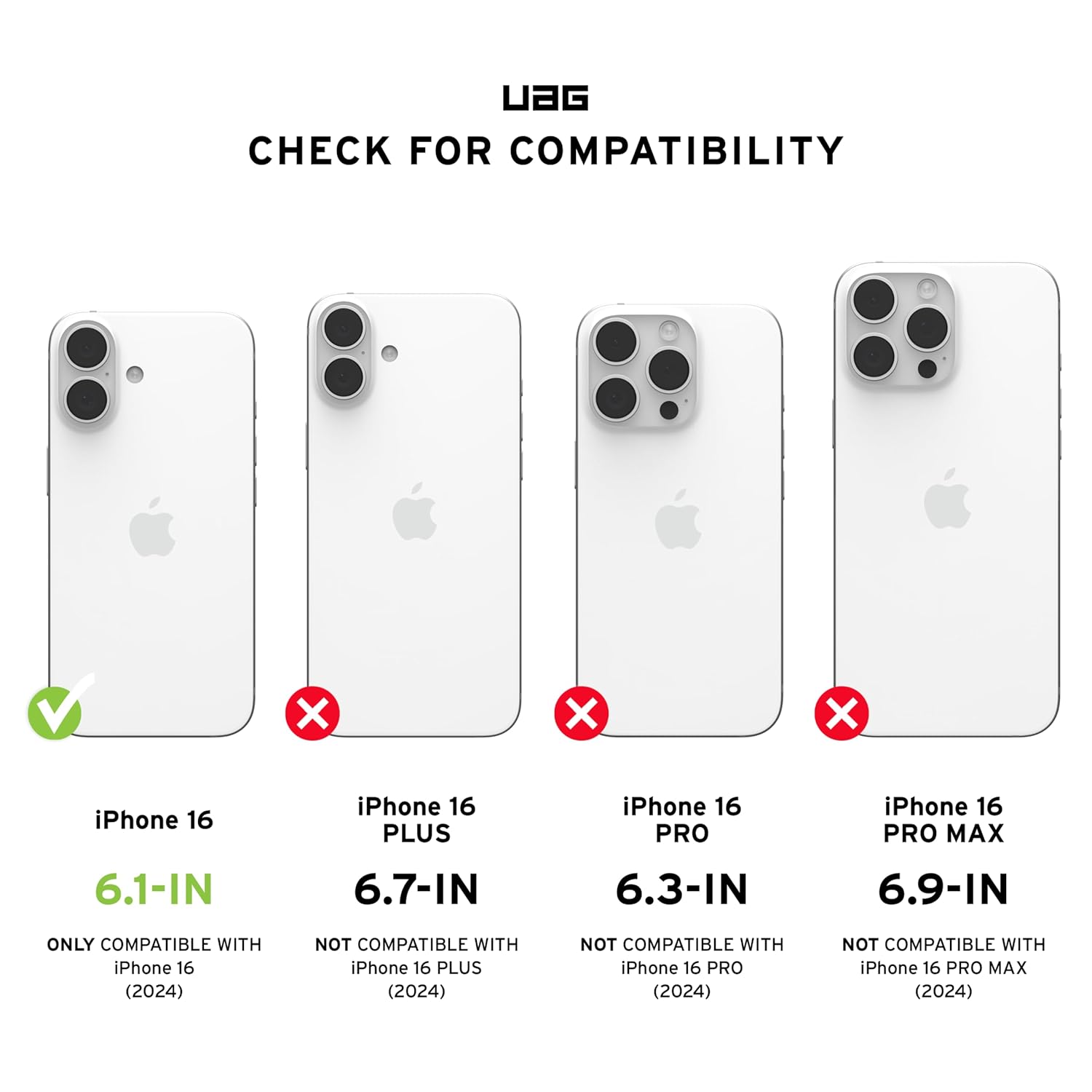 Urban Armor Gear UAG iPhone 16 Pro Max Case, Plasma XTE Mag-Safe Compatible, Rugged Lightweight Slim Shockproof Protective Case/Cover Designed for iPhone 16 Pro Max (2024) - Black/Orange