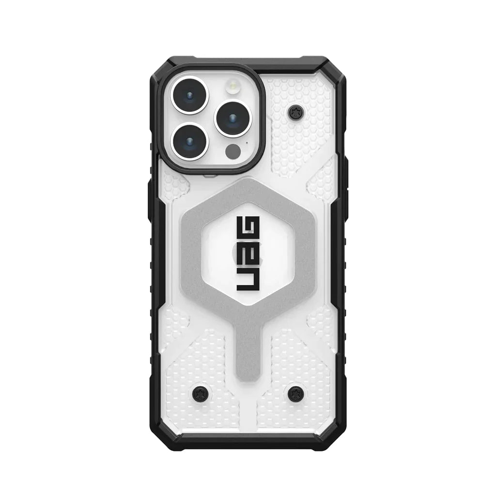 iPhone 15 Pro UAG Pathfinder Rugged Case With Magsafe - Ice Clear