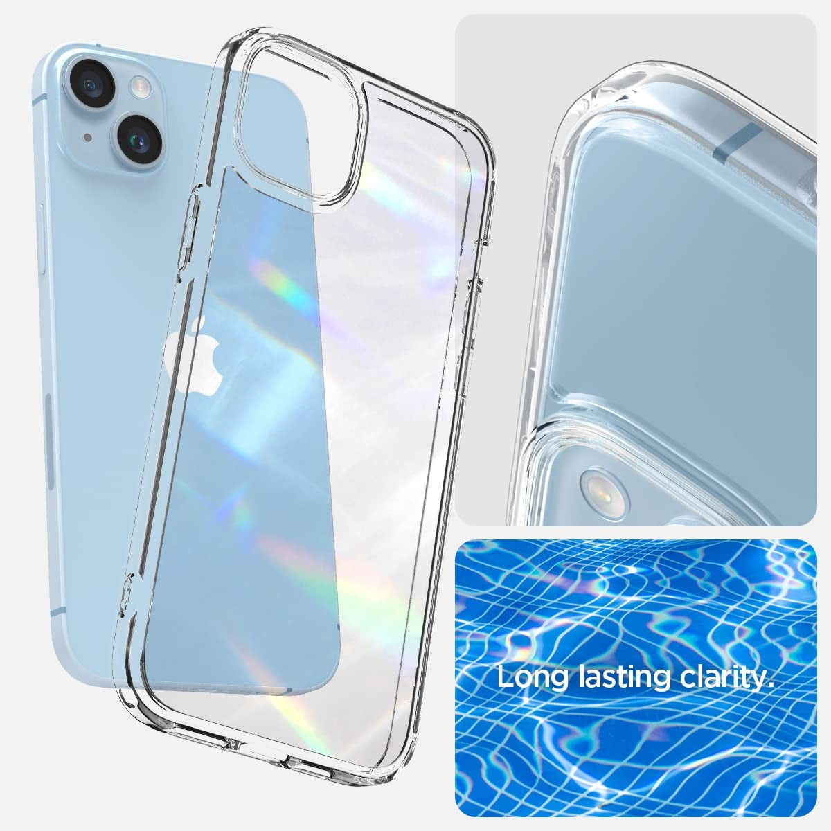 iPhone 14 Hybrid Clear Shockproof Transparent Case