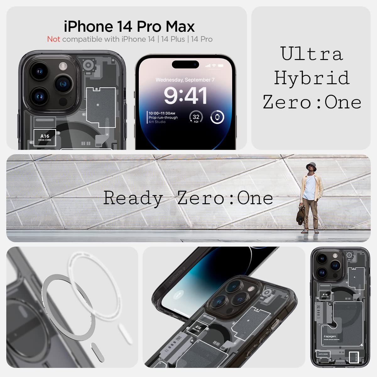 iPhone 14 Pro Max Ultra MagSafe Case Zero One