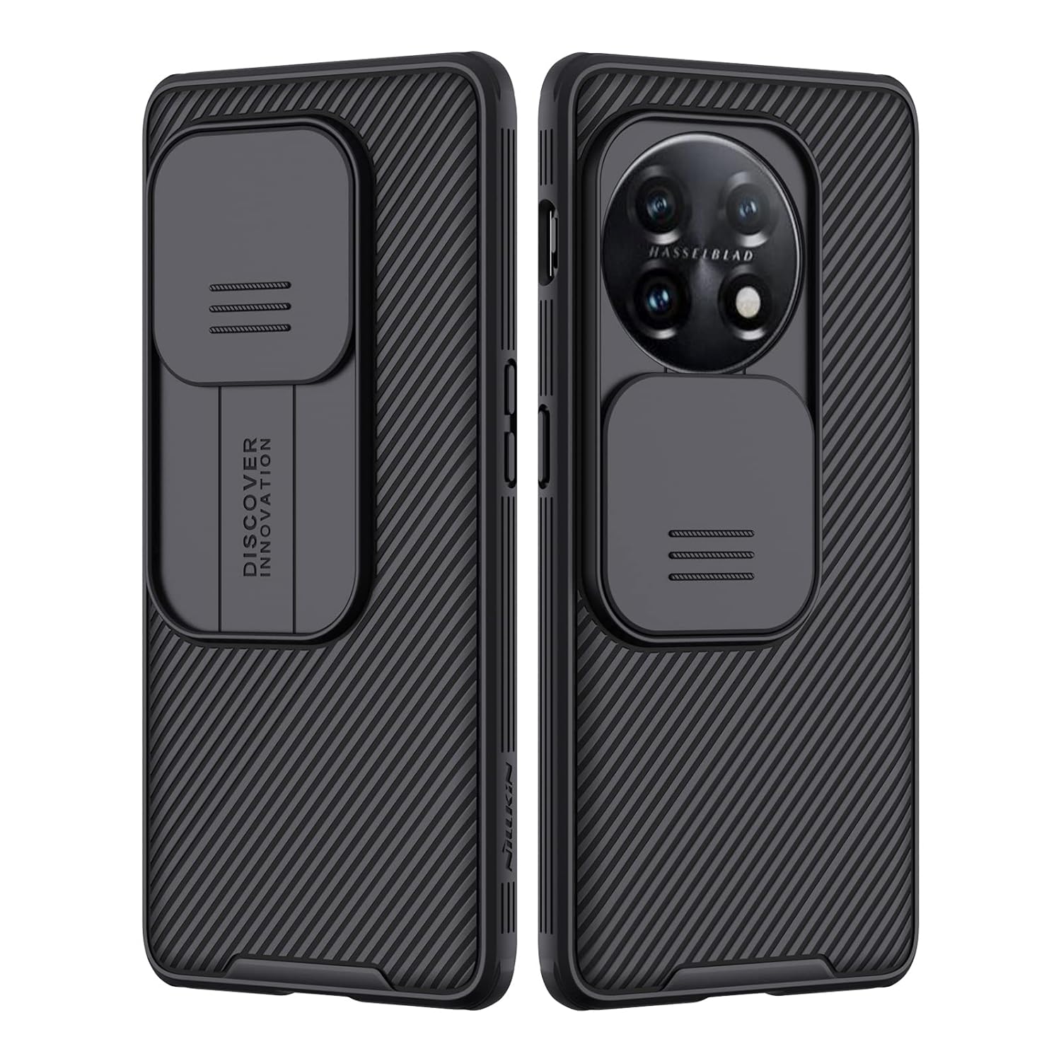 Nillkin OnePlus 11 5G Case - CamShield Pro Case with Slide Camera Cover, Slim Fit Thin Shockproof Cover for OnePlus 11 - Black