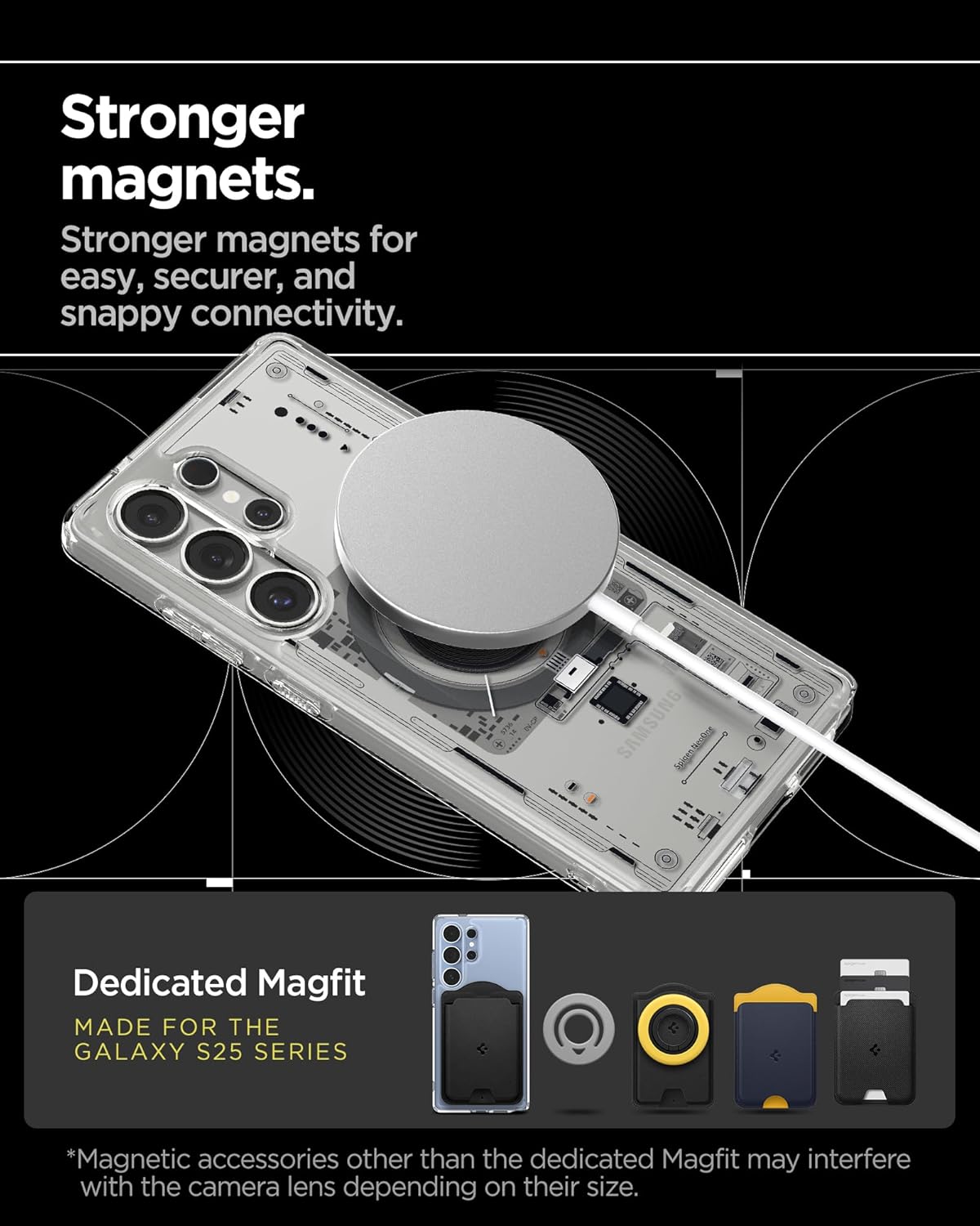 Samsung Galaxy S25 Ultra Machine Shockproof with Magsafe & Camera Ring Compatible - Neo