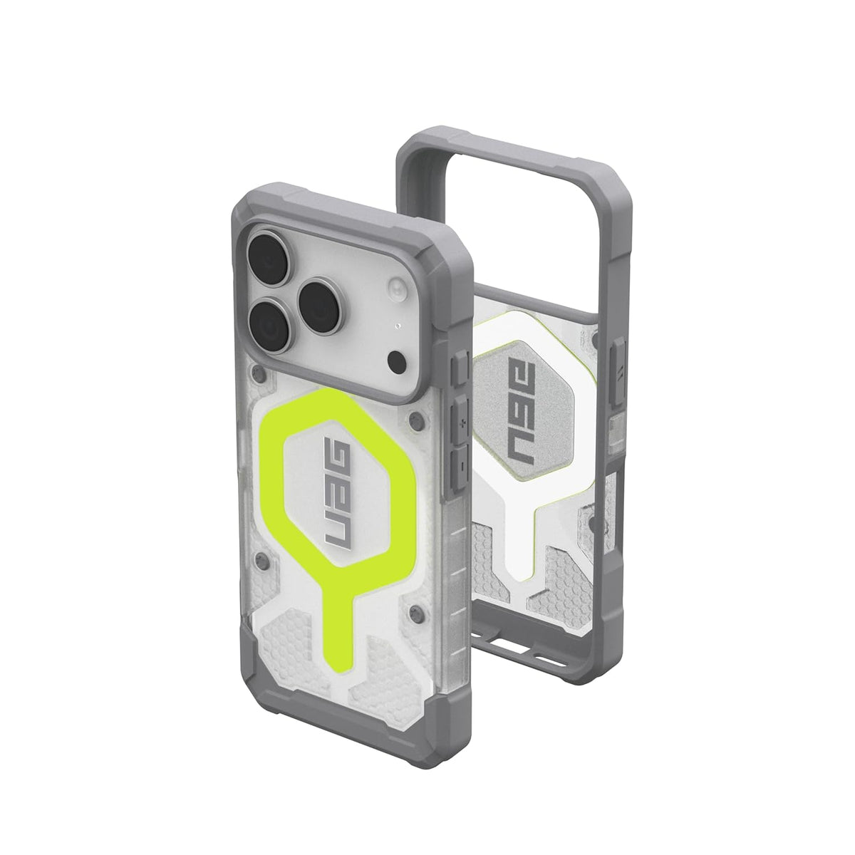 Clear MagSafe Compatible, Rugged Shockproof Anti-Slip Military Grade Protective - Neon – CaseCart