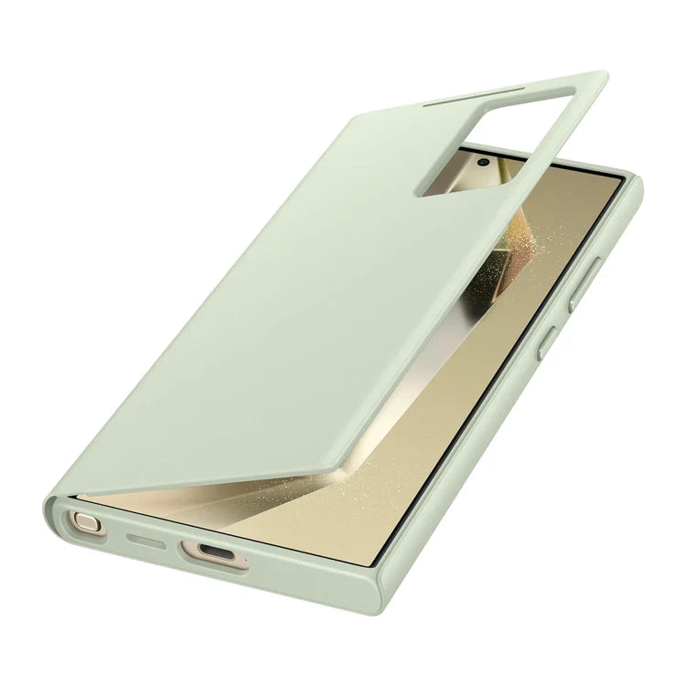 Samsung Galaxy S24 Ultra Smart View Window Flip Wallet Case with Control
