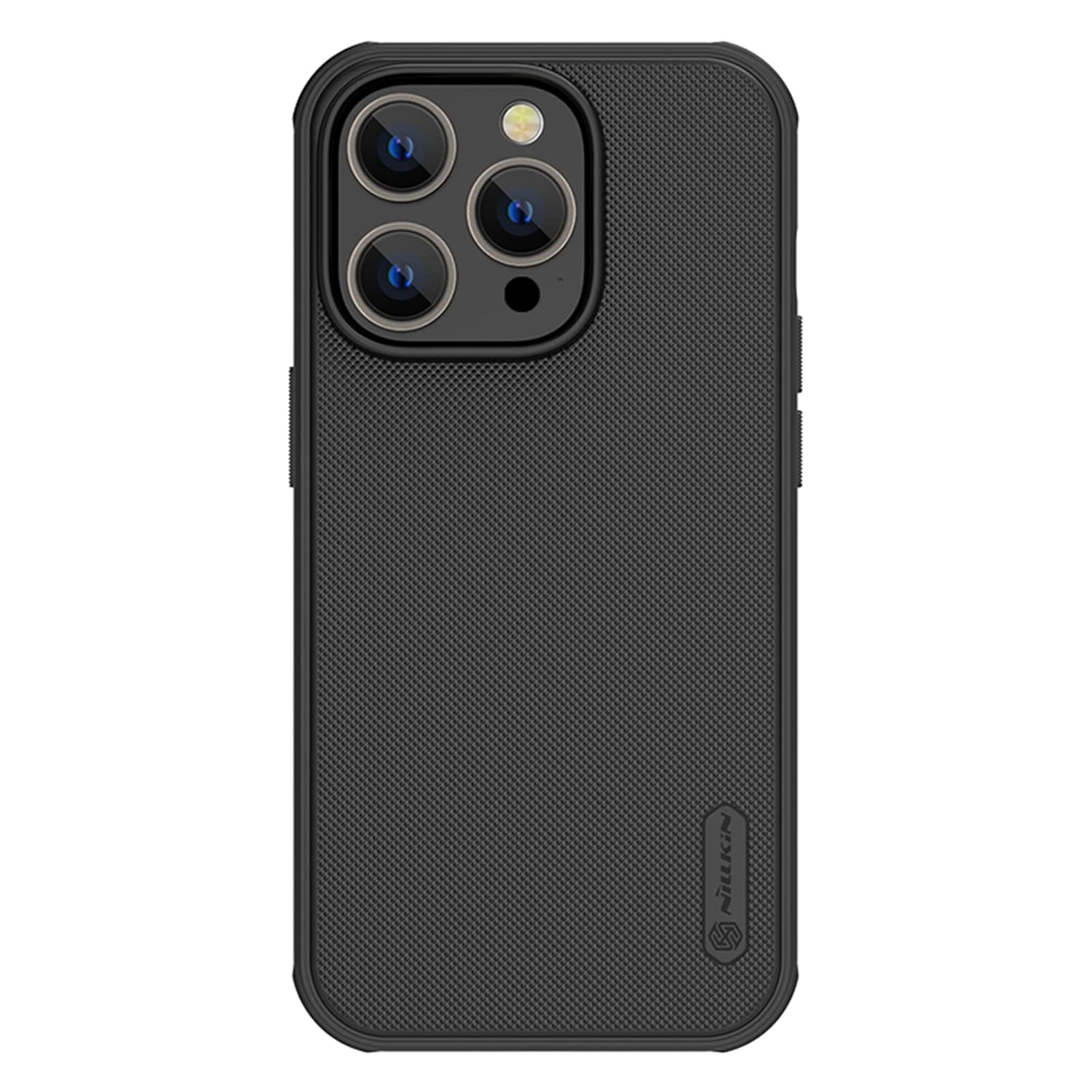 Nillkin Case for Apple iPhone 16 Plus Super Frosted Shield Pro Magnetic Hard Back Soft Border (PC + TPU) Cover Raised Bezel Camera Protect Without Logo Cut Black