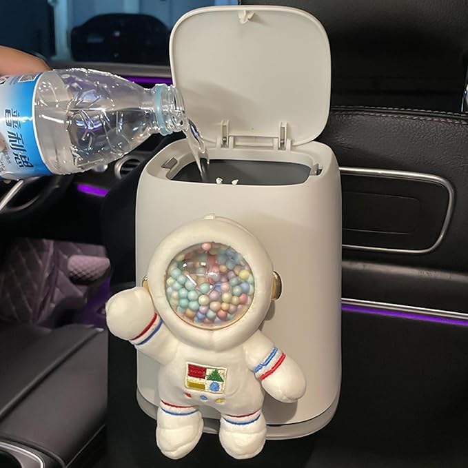 Cute Cartoon Multipurpose Portable Car Trash Can