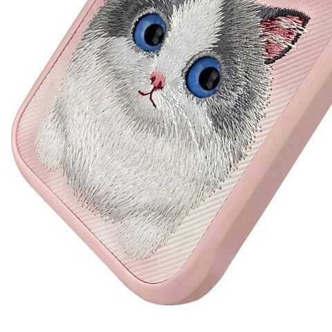 NIMMY Big Eyes Series with Metal Camera Ring for the iPhone 16 Pro Max series - Ragdoll Cat