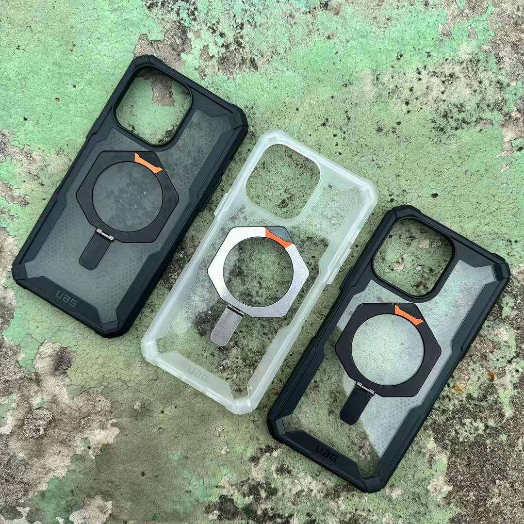 Urban Armor Gear TPU+PC iPhone 15 UAG Case, Pathfinder Mag-Safe Compatible, Slim Fit Rugged Protective Case/Cover Designed For iPhone 15 (Military Drop Tested) - White