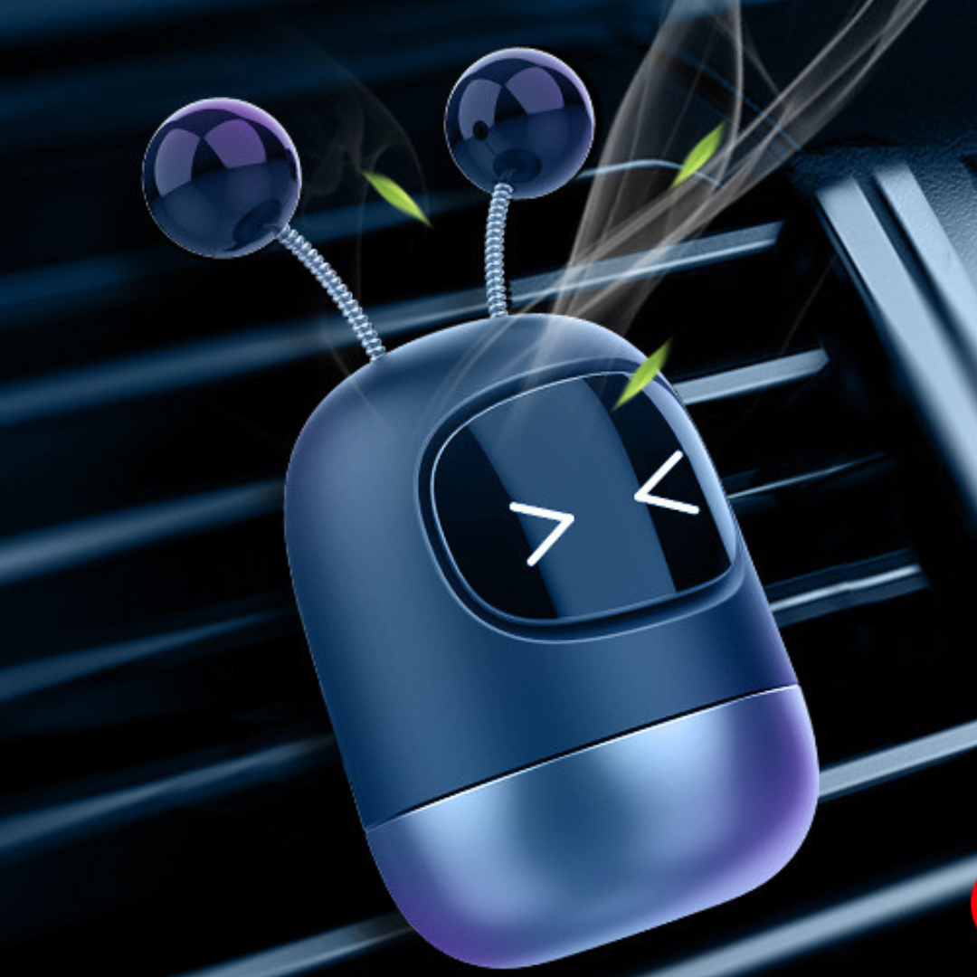 Mini Car Air Freshener with Long-Lasting Plant Fragrance