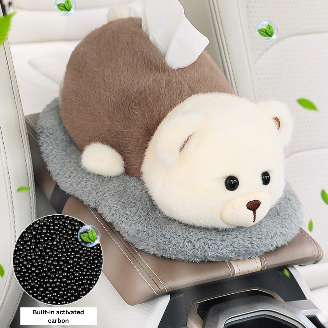 Casecart Fresh Guard Odor-Free Soft Plush Tissue Organizer