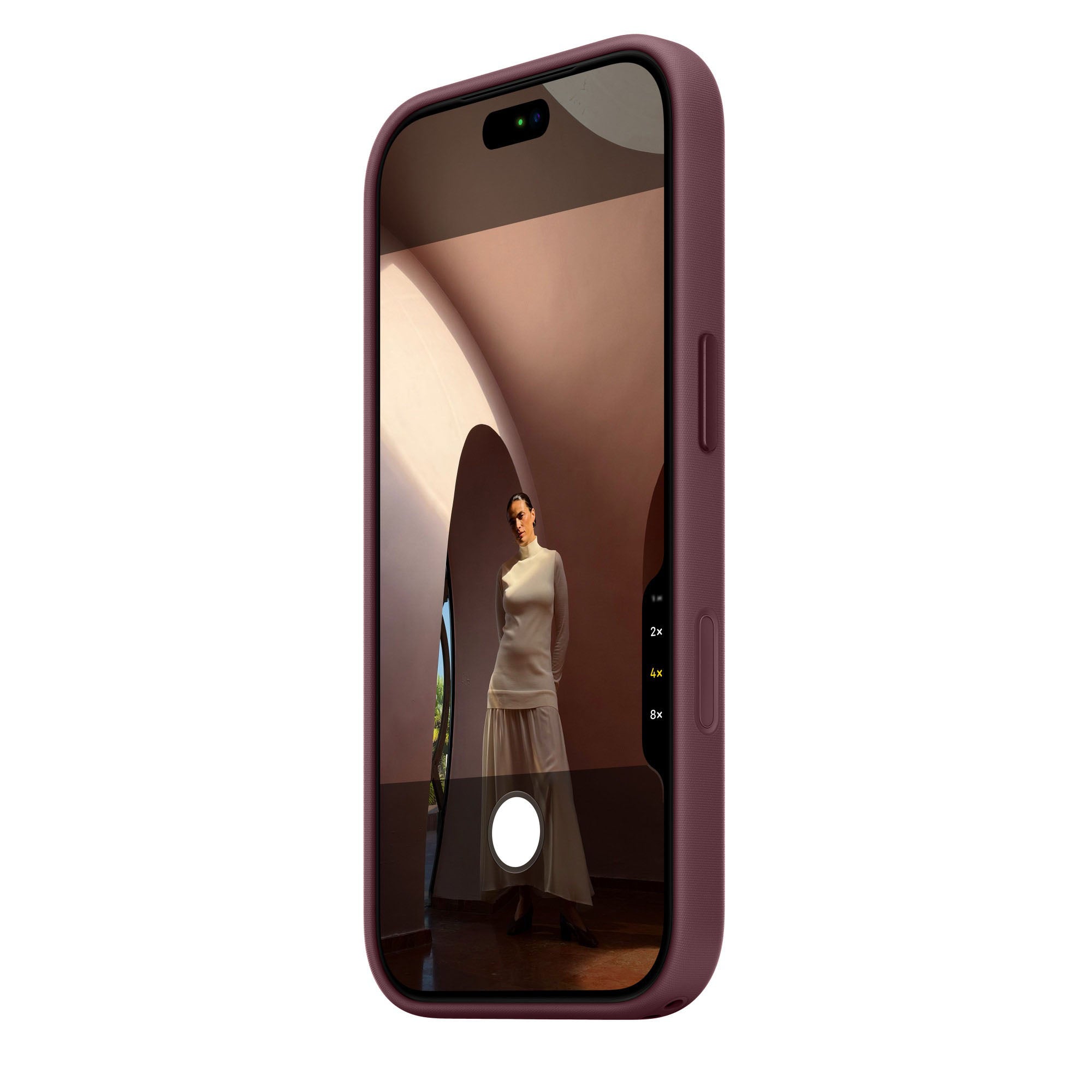 iPhone 18 Pro Max TechWoven Case with MagSafe & Camera Control Button - Wine