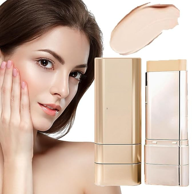 High Quality 2-in-1 Hydrating Foundation Stick with Brush