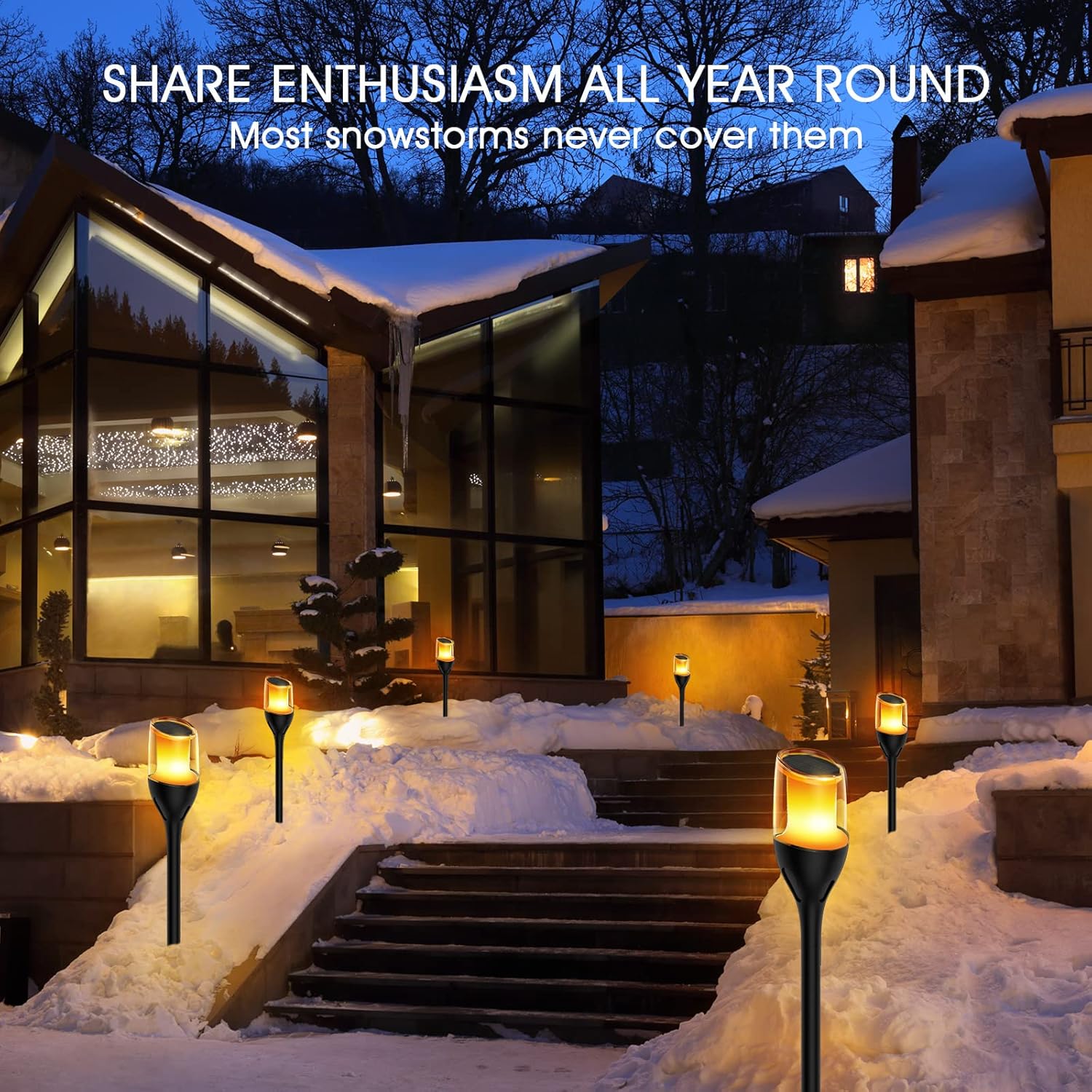 Casecart Solar LED Waterproof Garden Light – Outdoor Flush Mount Design