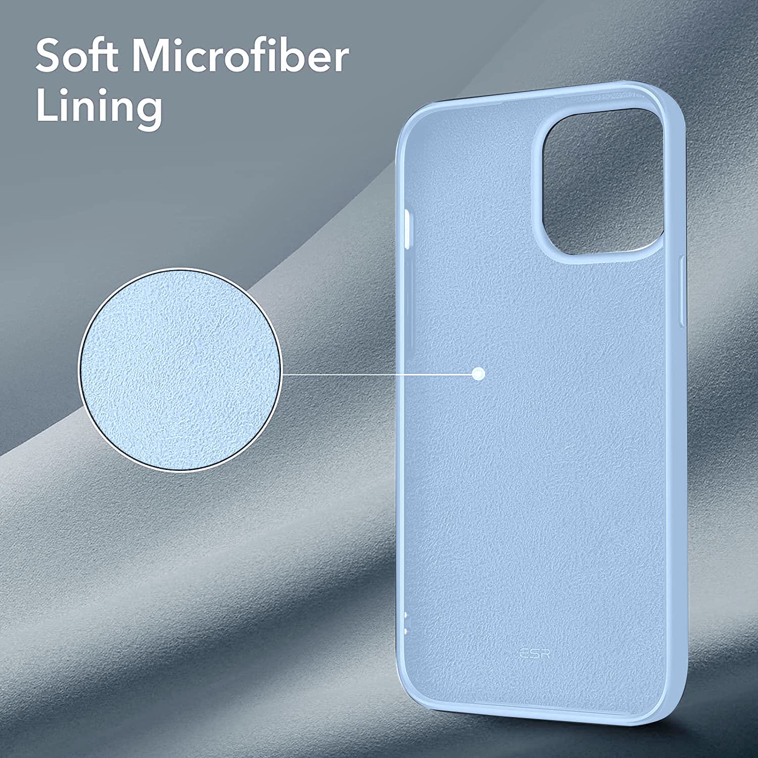 iPhone 13 Pro Max Liquid Silicon Case - Sierra Blue