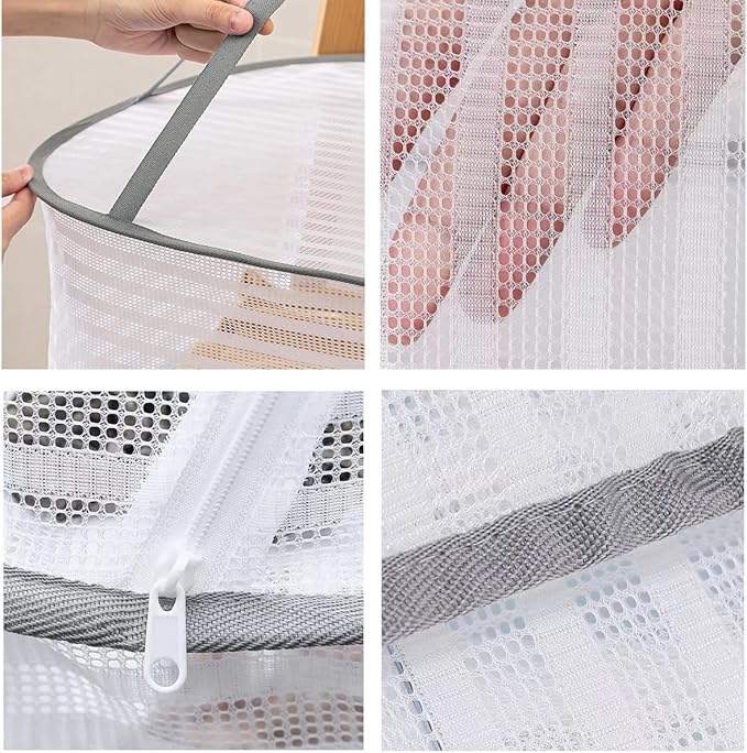 Multipurpose 3-Layer Drying Net for Vegetables and Herbs