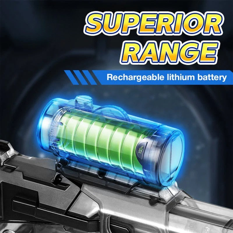 Casecart LED Electric Water Gun with Rechargeable Battery Power