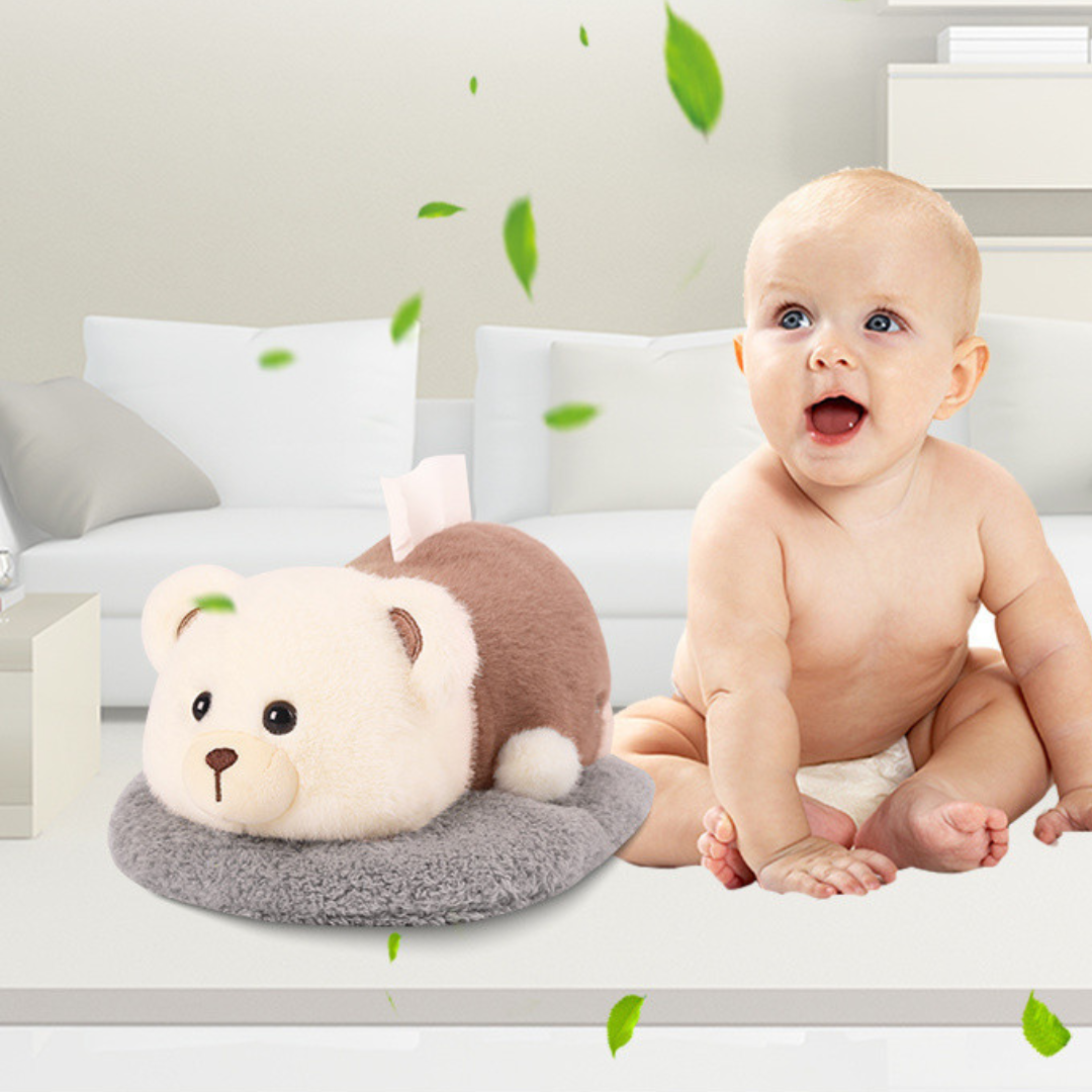 Casecart Fresh Guard Odor-Free Soft Plush Tissue Organizer