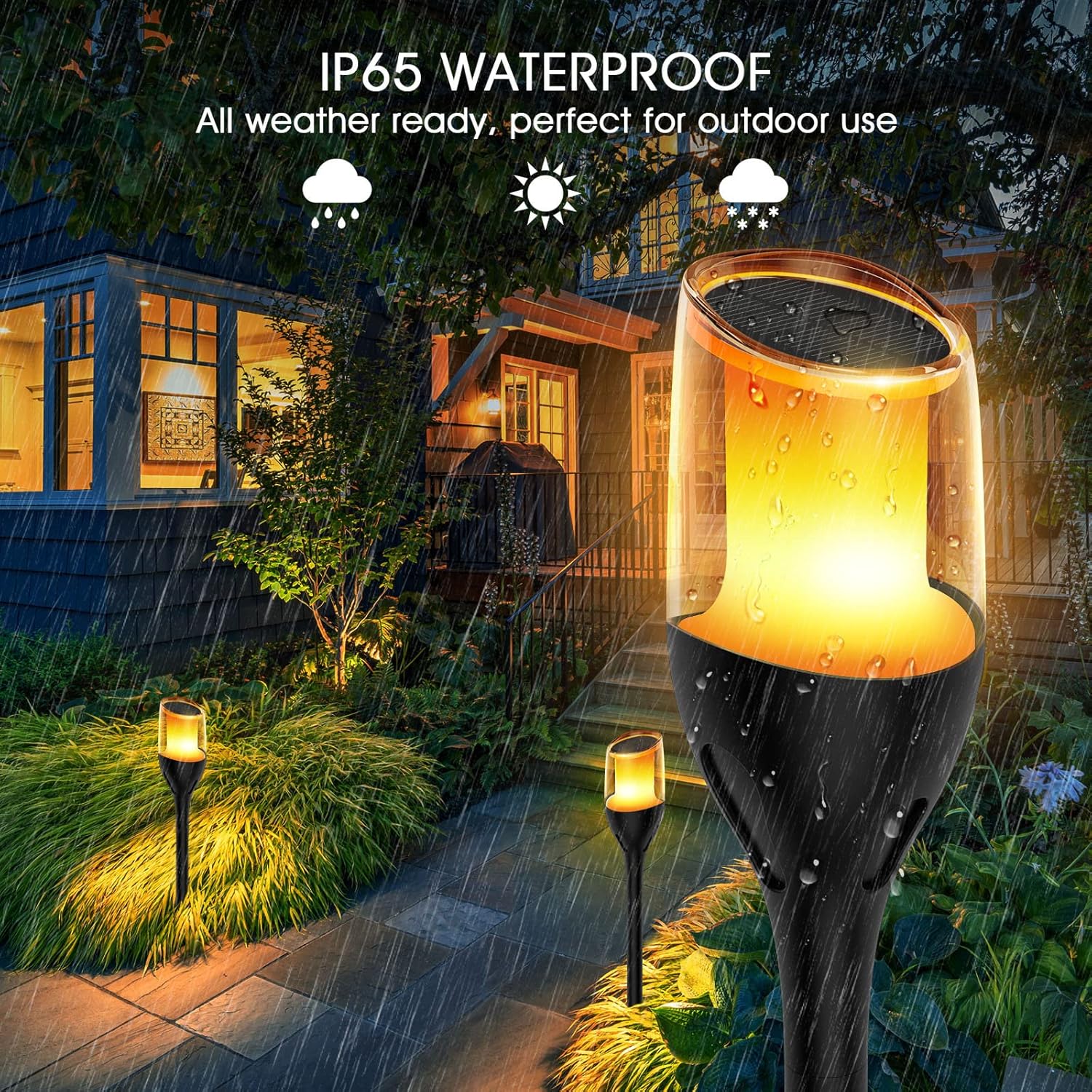 Casecart Solar LED Waterproof Garden Light – Outdoor Flush Mount Design