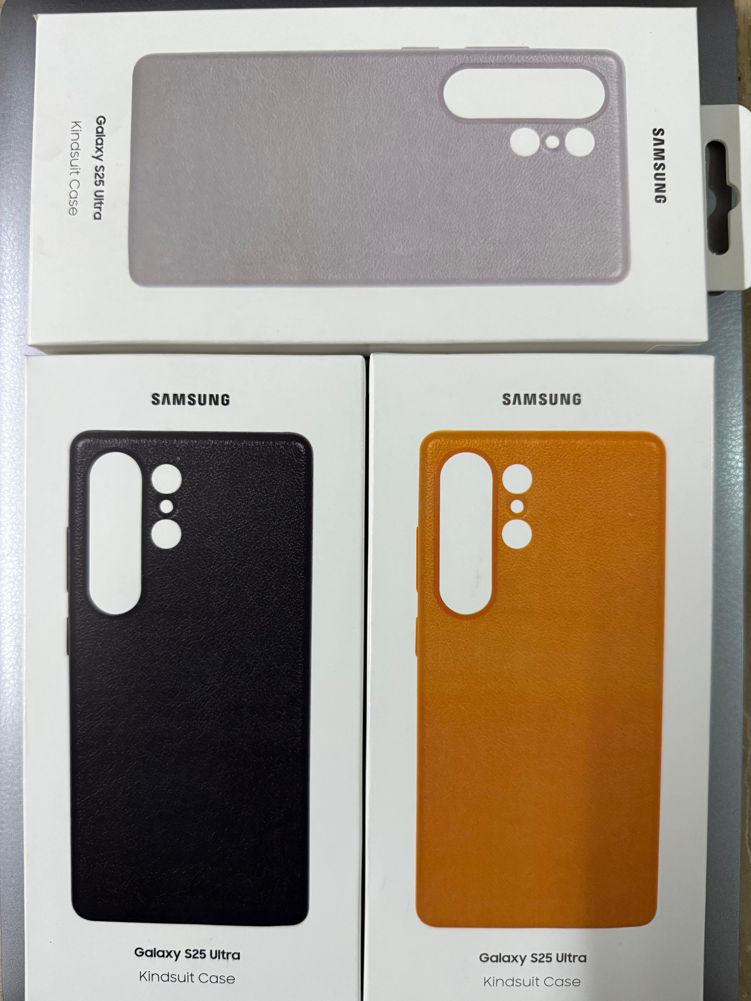 Samsung Vegan Leather Galaxy Samsung S25 Smartphone Kindsuit Case,Black,Pack of 1