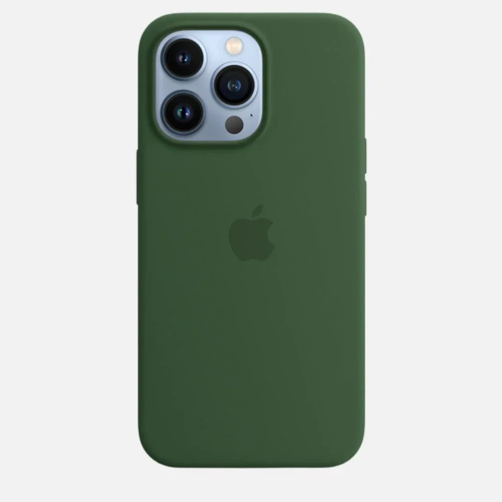 iPhone 13 Pro Max Liquid Silicon Case -Green