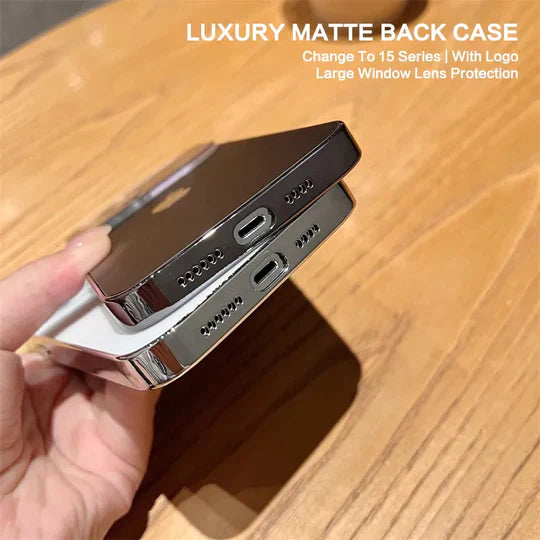 iPhone 13 Full Lens Glass Case-Grey