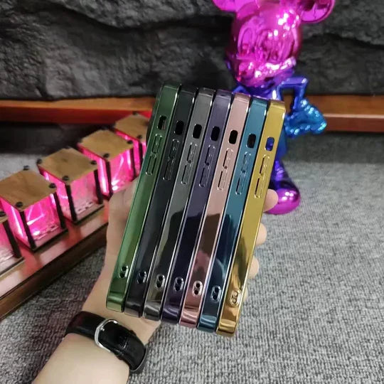 iPhone 13 Full Lens Glass Case-Grey