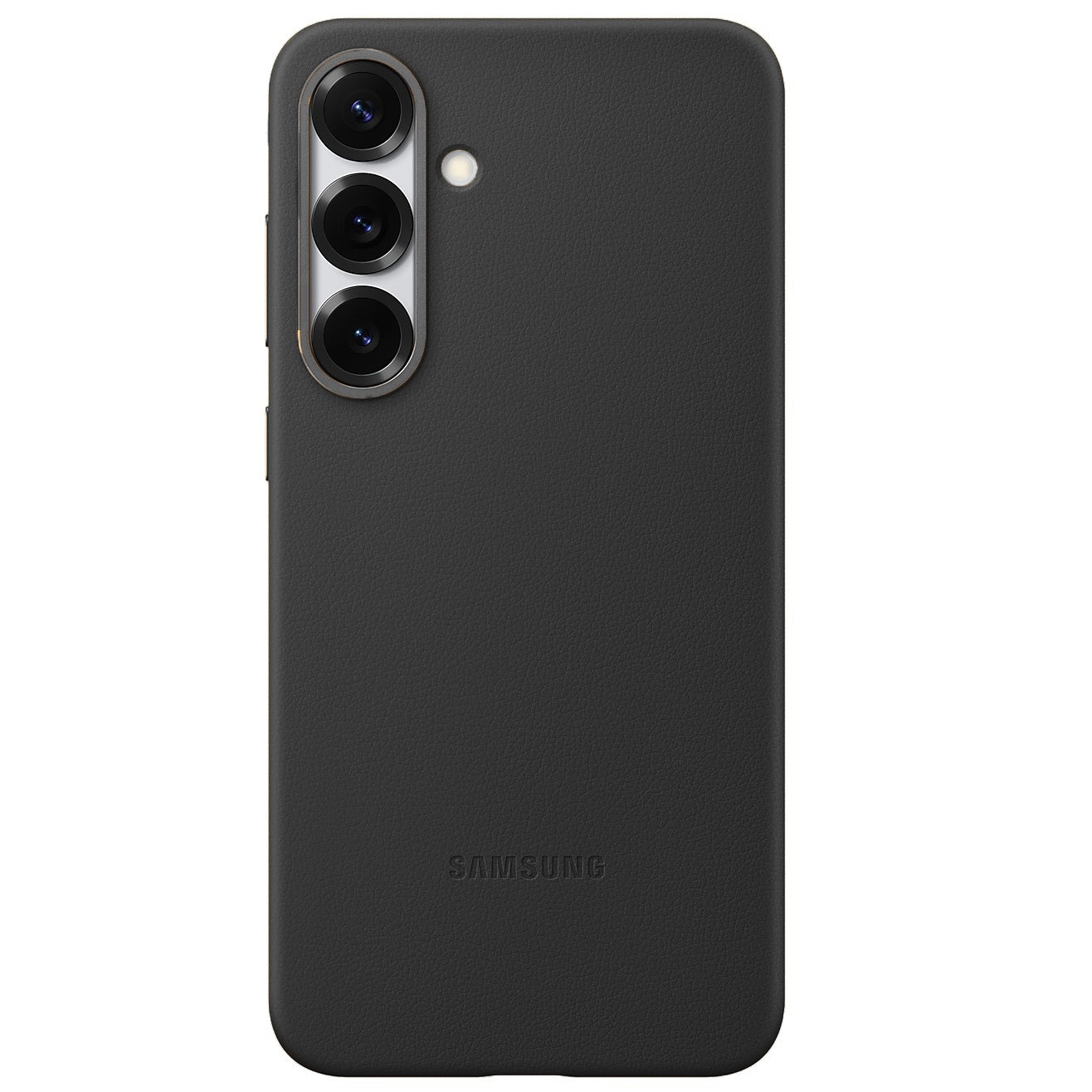 Samsung Galaxy S25 Leather Back Cover Case - Black