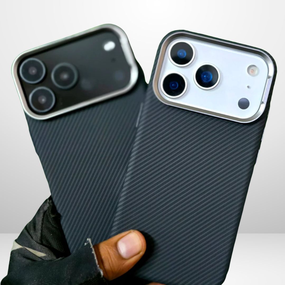 Carbon Fiber PC Hard Case for iPhone 17 Series