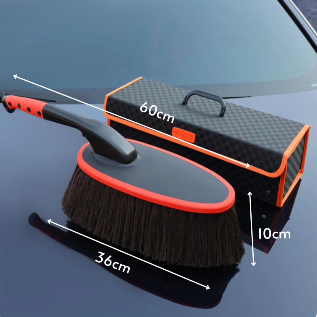 Casecart 360 Degree Soft Bristle Car Duster with Extendable Handle